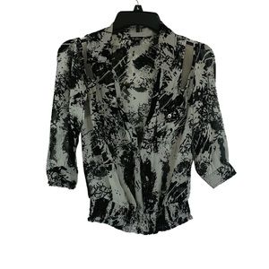 GUESS ISABELI COLD SHOULDER TOP